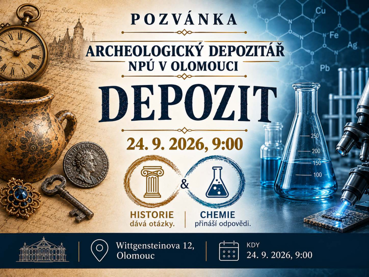 Pozvánka Archeologický depozitář v Olomouci - 24.9.2026