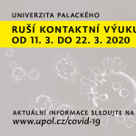 Přerušení kontaktní výuky od 11.3. do 22.3.2020